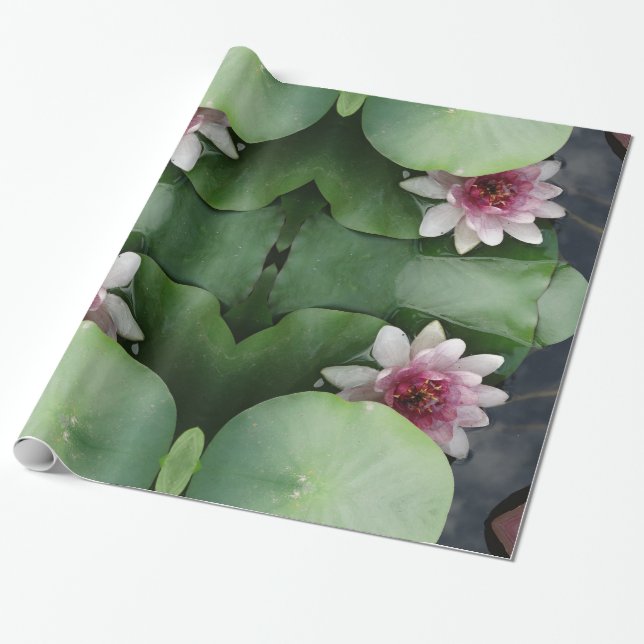 Lotus Photography Wrapping Papper Presentpapper (Utrullad)