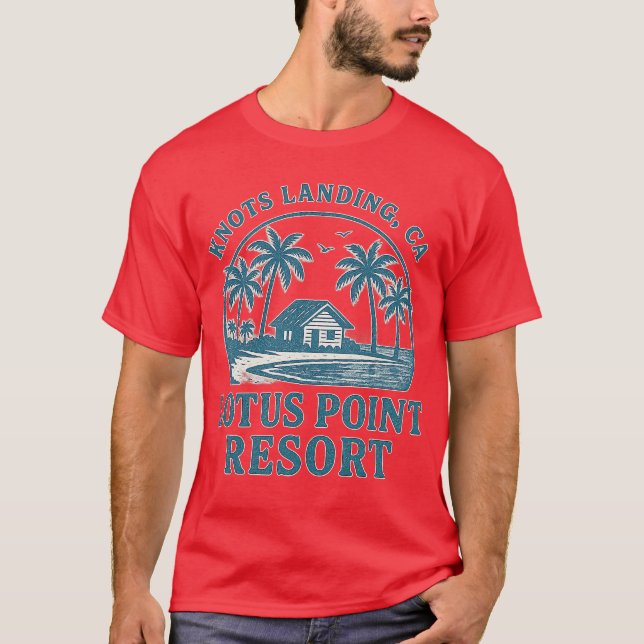 Lotus Point Resort T Shirt (Framsida)