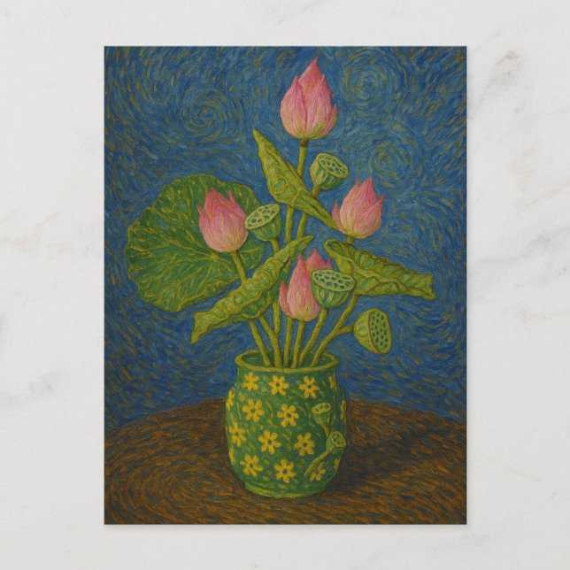 Lotus Postcard Vykort (Framsida)