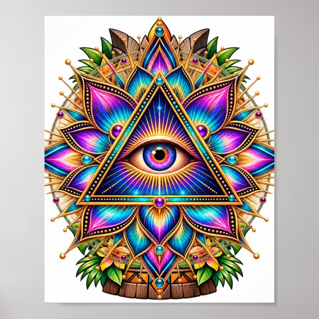 Lotus Prism Emblem Affisch (Framsidan)