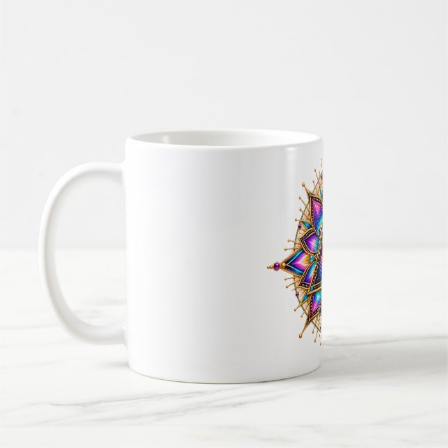 Lotus Prism Emblem Kaffe Mugg (Vänster)