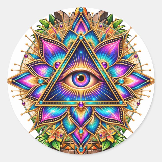 Lotus Prism Emblem Klistermärke (Framsida)