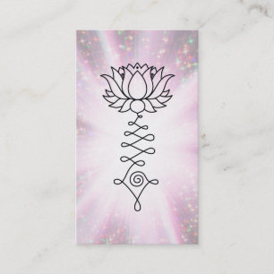 *~* Lotus Rainbow Gnistra Reiki Energy Healing Visitkort