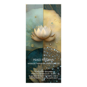 Lotus Reverie Lotusblomsdesign Reklamkort