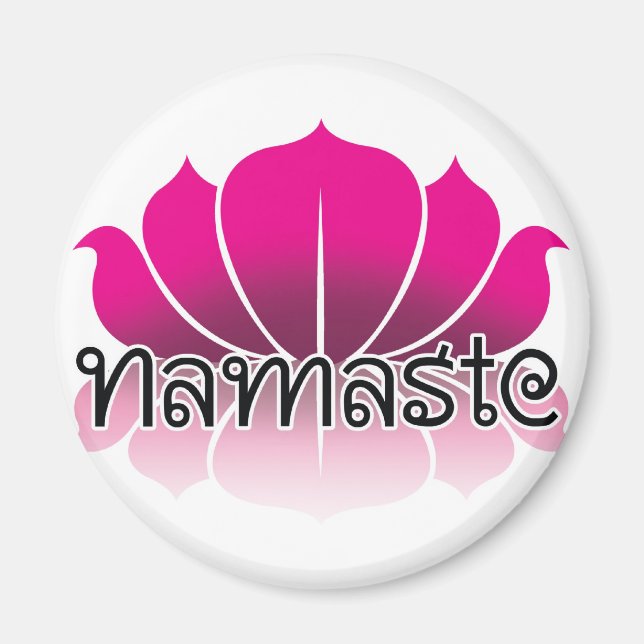 Lotus Rosa Magnet (Framsidan)