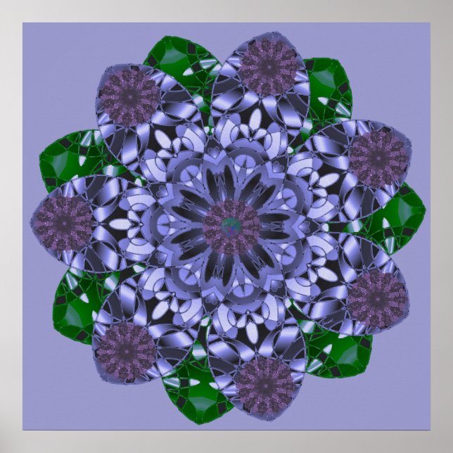 Lotus Star-utskrift Poster (Framsidan)