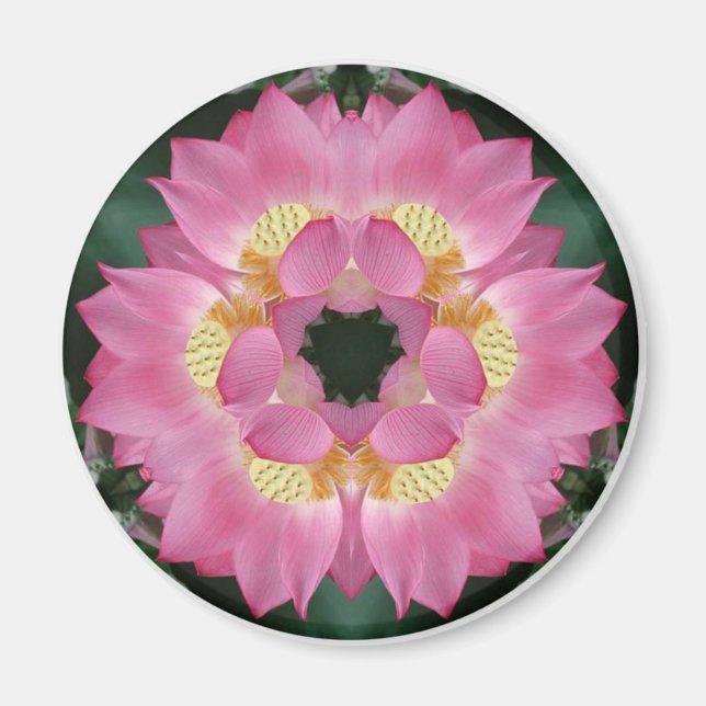 Lotus Starburst Magnet (Framsidan)