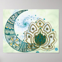 Lotus Stigning Poster