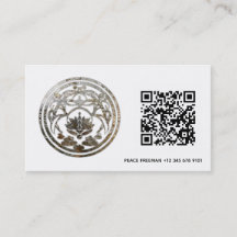 Lotus Stillhet | Silver Mandala Design
