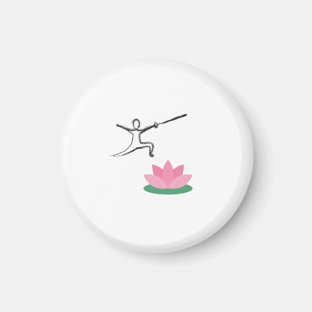 Lotus & Swordmaster Magnet (Framsidan)