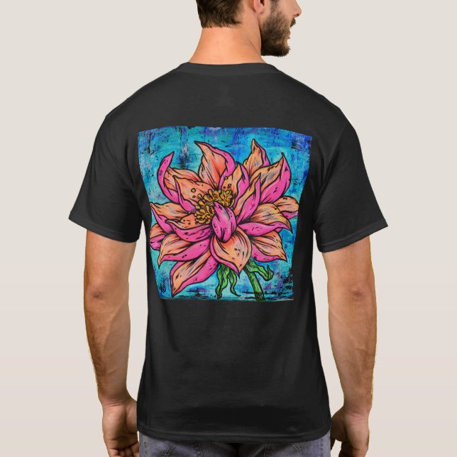 Lotus T Shirt (Baksida)