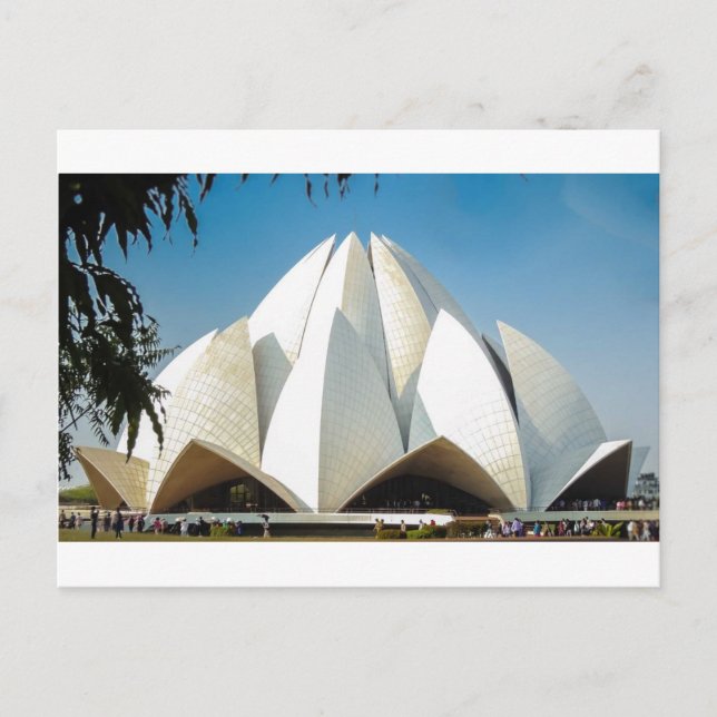 Lotus Temple Vykort (Framsida)