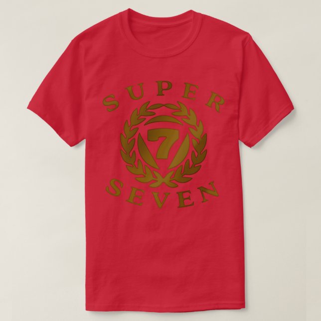 Lotus Toppen Seven-bilar T Shirt (Design framsida)