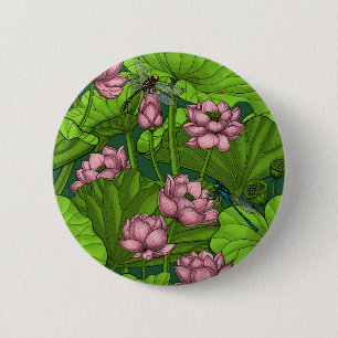 Lotus trädgård knapp