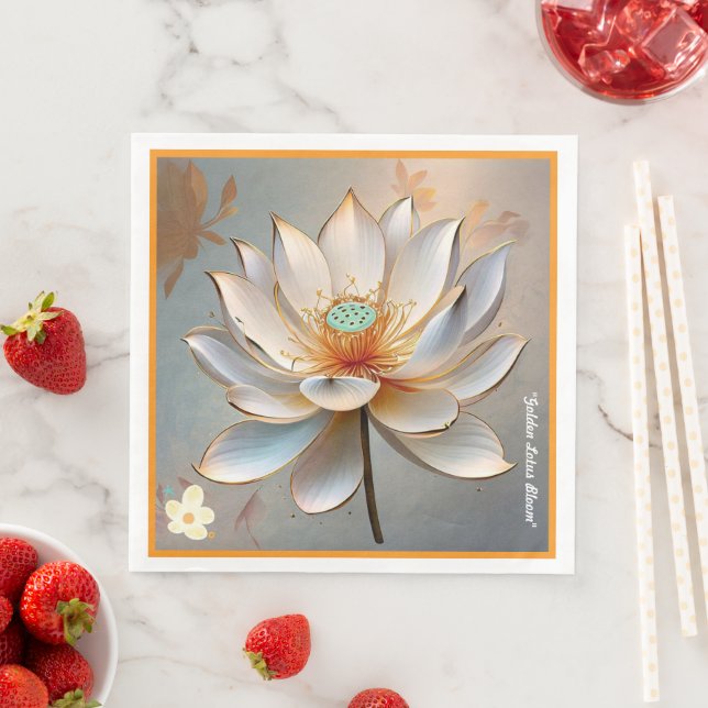 "Lotus Unfold" Pappersservett (Insitu)