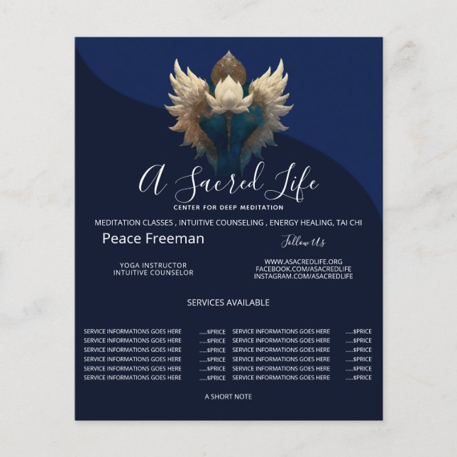 LOTUS UPPSTIGANDE l BEVINGAD LOTUS Flygblad (Framsidan)
