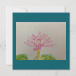 Lotus! Vattenfärg/kort Kort