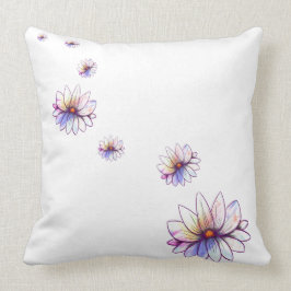 Lotus vind blåste kudde