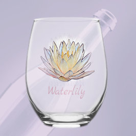 Lotus Waterlily Blommar Pastel Blommigt