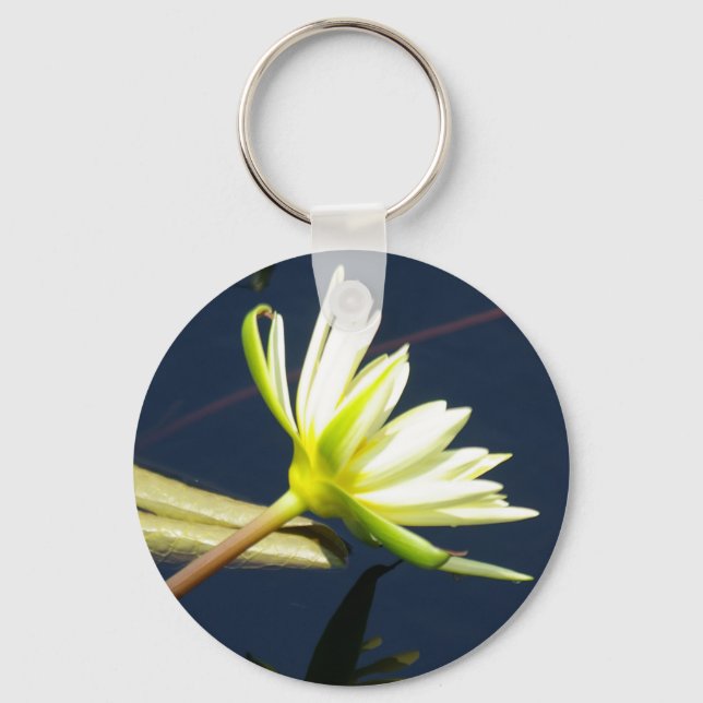 Lotus Waterlily Nyckelring (Framsida)