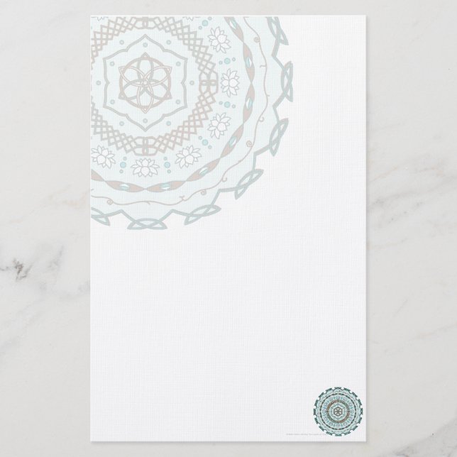 Lotus Weave Stationery Brevpapper (Framsida)