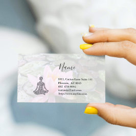 Lotus Yoga 2-Affärskort Visitkort