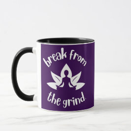 Lotus Yoga (Vit) Kaffe kopp
