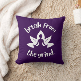 Lotus Yoga (Vit) Kudde