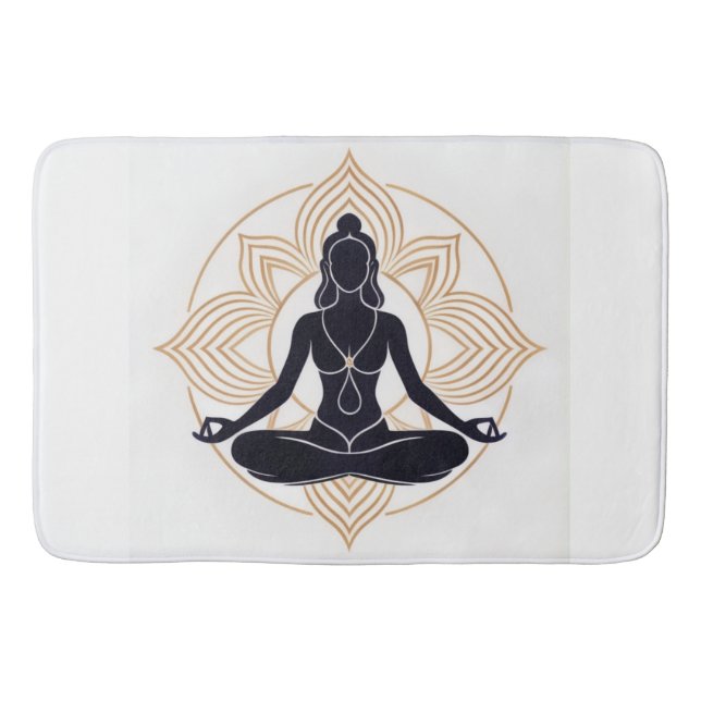Lotus Zen Baddmattor Badrumsmatta (Framsidan)