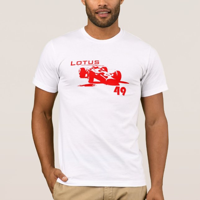 lotusblomma 49 3 t-shirt (Framsida)