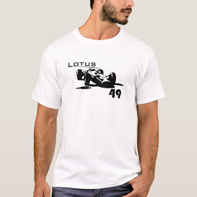 lotusblomma 49 t-shirt (Framsida)