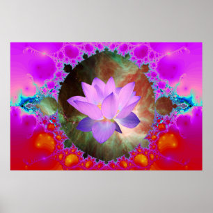 Lotusblomma av Orion Poster