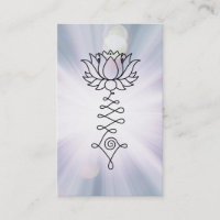 Lotusblomma för *~*blåttlavendel Rays Reiki som