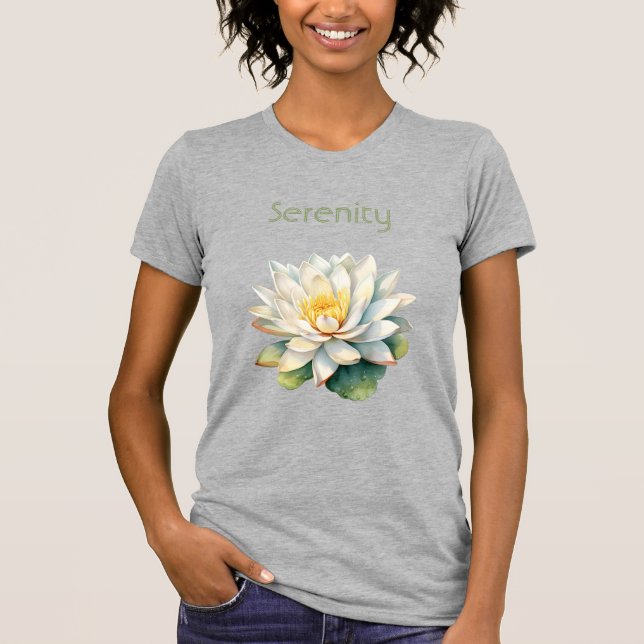 Lotusblomma Frid T Shirt (Framsida)