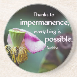 Lotusblomma/Impermanence-Buddhas Underlägg
