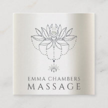 Lotusblomma Massage Terapeut Pärlskimrande