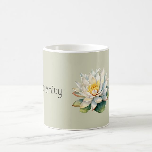 Lotusblomma Sinnesro Kaffemugg (Center)
