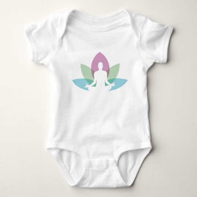 Lotusblomma T-shirt (Framsida)