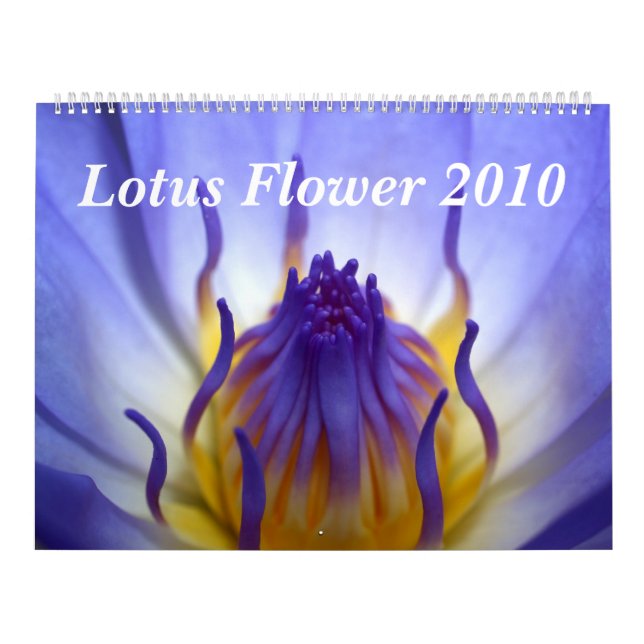 Lotusblommablomma 2010 kalender (Omslag)