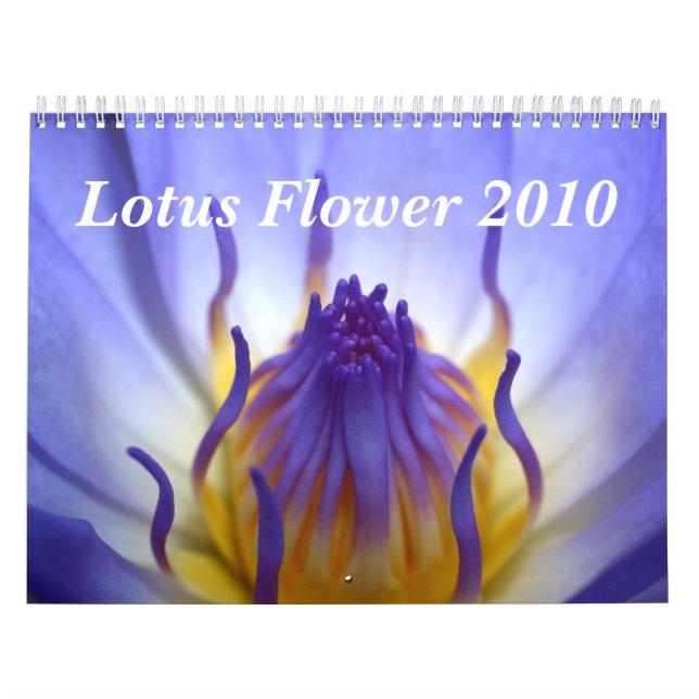 Lotusblommablomma 2010 kalender (Omslag)