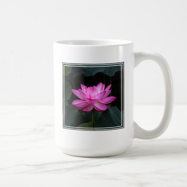Lotusblommablomma Kaffemugg (Höger)
