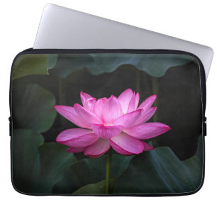 Lotusblommablomma Laptop Fodral