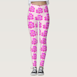 Lotusblommablomma Leggings