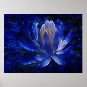 Lotusblommablomma och dess menande poster