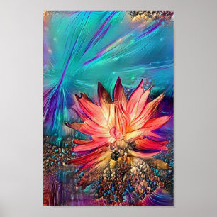 Lotusblommablomma Poster