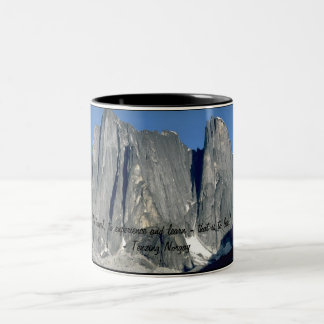 lotusblommablommatorn 2 Två-Tonad mugg