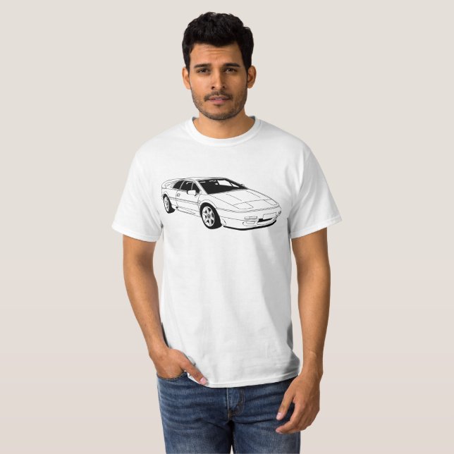 LotusblommaEsprit S4 T-tröja T-shirt (Hel framsida)