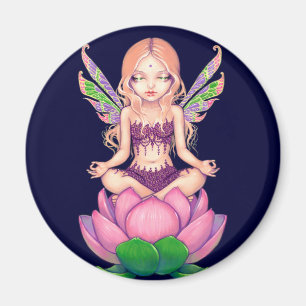 "Lotusblommafe" magnet