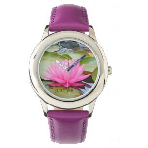 Lotusblommakonstklocka… Armbandsur
