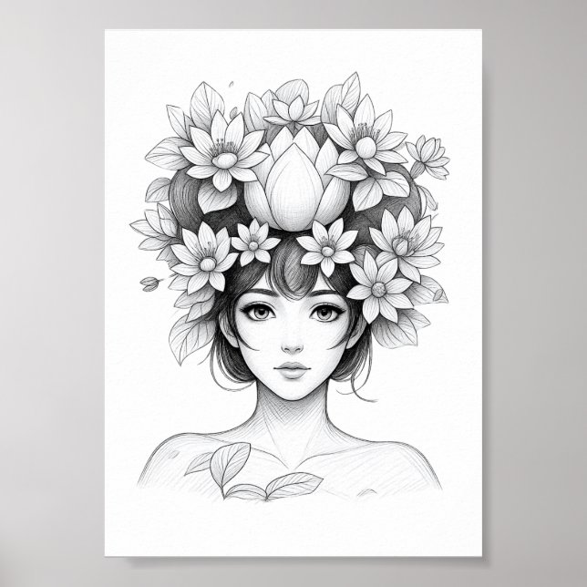Lotusblomman Mö Poster (Framsidan)